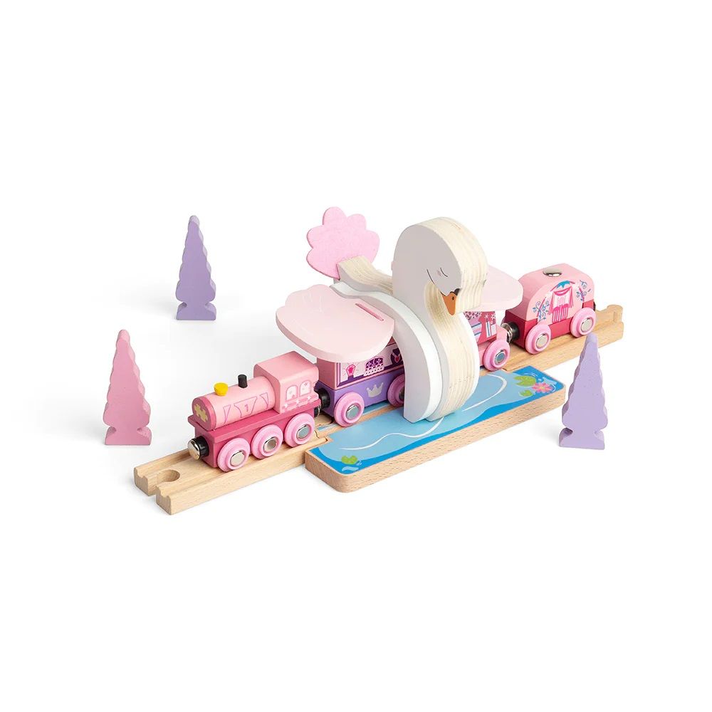 Dřevěné hračky Bigjigs Rail Labutí tunel