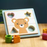 Dřevěné hračky Bigjigs Toys Puzzle aktivit