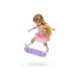 Dřevěné hračky Lottie Panenka skateboardistka