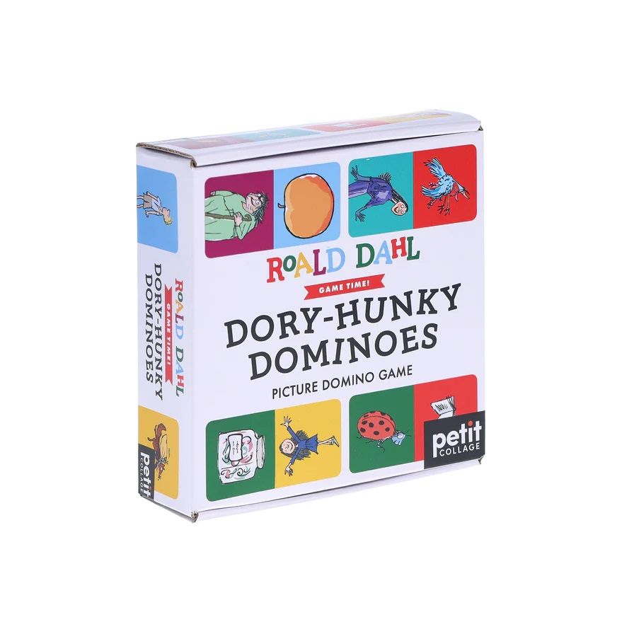 Dřevěné hračky Petit Collage Domino Dory - Hunky Knihy Roalda Dahla