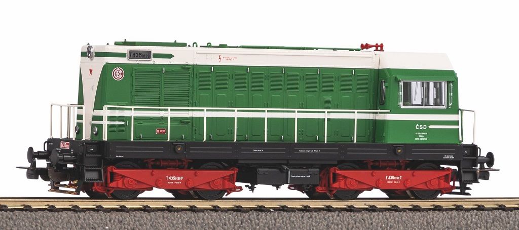 Dřevěné hračky Piko Dieselová lokomotiva BR T 435 "Hektor" ČSD IV - 52436