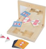 Dřevěné hračky small foot Hra Symmetry se zrcadlem "Educate"