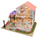 Dřevěné hračky Dvěděti miniatura domečku Roztomilá vila