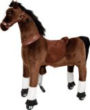 Dřevěné hračky small foot Jezdecký kůň na kolečkách