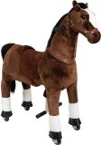 Dřevěné hračky small foot Jezdecký kůň na kolečkách