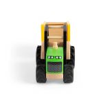 Dřevěné hračky Tidlo Dřevěný traktor s přívěsem