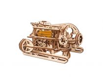 Dřevěné hračky Ugears 3D dřevěné mechanické puzzle Steampunková ponorka