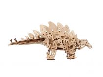 Dřevěné hračky Ugears 3D dřevěné mechanické puzzle Stegosaurus
