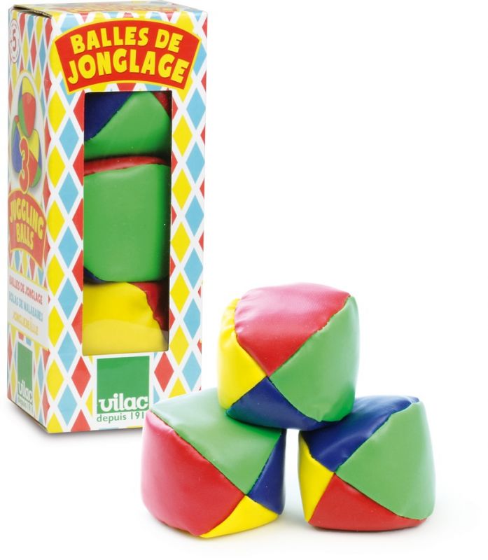 Dřevěné hračky Vilac Žonglovací balónky 3 ks