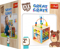 Dřevěné hračky Kostka edukační dřevěná Wooden Toys Small foot by Legler