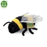 Dřevěné hračky Rappa Plyšová včela 18 cm ECO-FRIENDLY