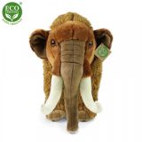 Dřevěné hračky Rappa Plyšový mamut 33 cm ECO-FRIENDLY