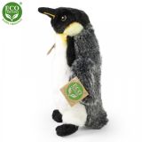 Dřevěné hračky Rappa Plyšový tučňák stojící 20 cm ECO-FRIENDLY