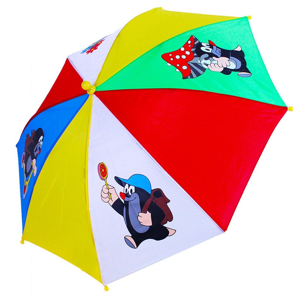 Dřevěné hračky Rappa Dětský deštník Krtek 4 obrázky