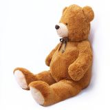 Dřevěné hračky Rappa Velký plyšový medvěd Max s visačkou 150 cm