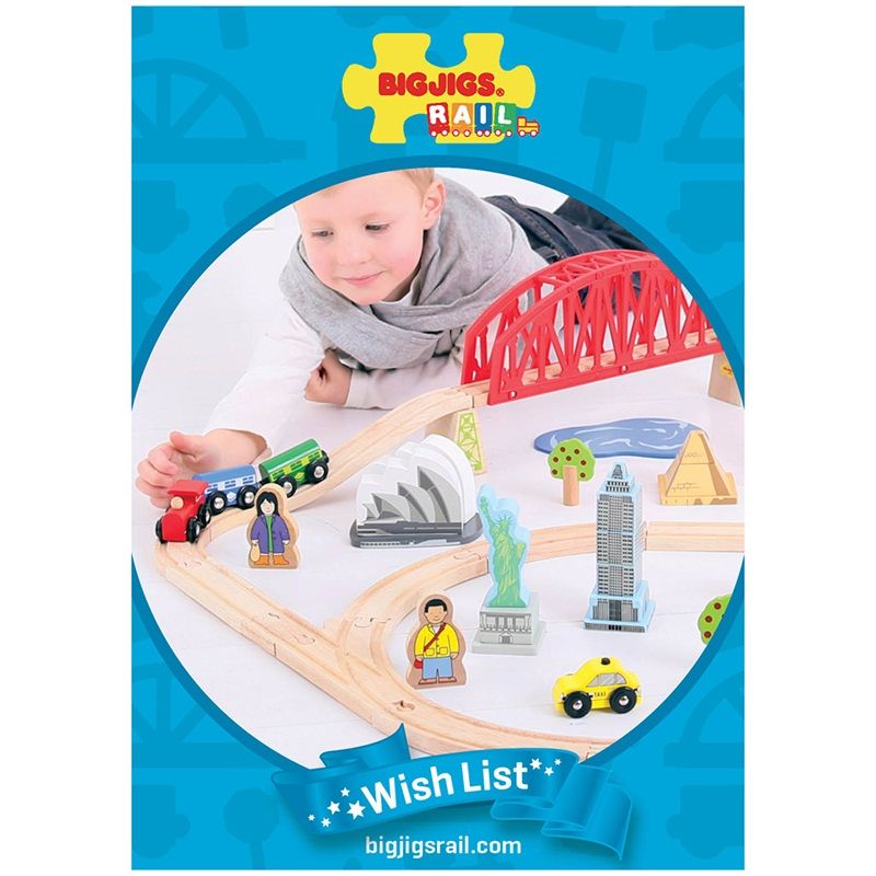 Dřevěné hračky Bigjigs Rail Reklamní Wishlists (25)