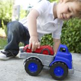 Dřevěné hračky Green Toys Nákladní auto se závodním autem