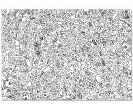 Dřevěné hračky Vilac Puzzle Keith Haring 1000 dílků