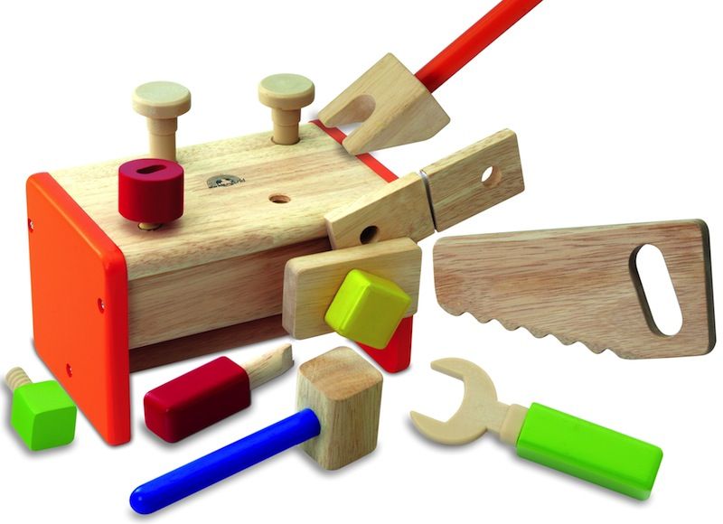 Dřevěné hračky Wonderworld Dětská sada nářadí pro nejmenší