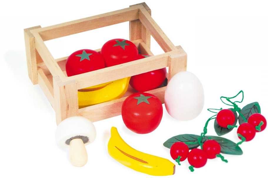 Dřevěné hračky Small Foot Kuchyně přepravka se zeleninou Small foot by Legler