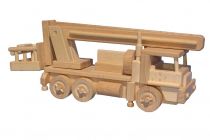 Dřevěné hračky Ceeda Cavity Velké auto s plošinou