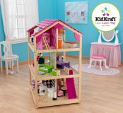 Dřevěné hračky KidKraft Domeček pro panenky So Chic