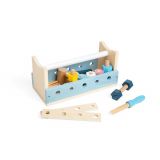 Dřevěné hračky Bigjigs Toys Box na nářadí 2 v 1