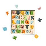 Dřevěné hračky Bigjigs Toys Dřevěné puzzle velká písmena - ABC