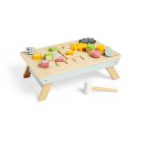 Dřevěné hračky Bigjigs Toys Pracovní stůl se zatloukačkou