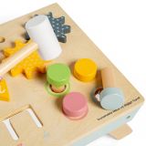 Dřevěné hračky Bigjigs Toys Pracovní stůl se zatloukačkou