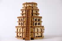 Dřevěné hračky EscapeWelt Dřevěný hlavolam Quest Tower