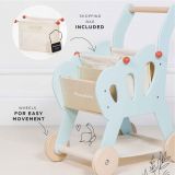 Dřevěné hračky Le Toy Van Nákupní vozík s příslušenstvím