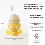 Dřevěné hračky Le Toy Van Snídaňový set veselé vajíčko
