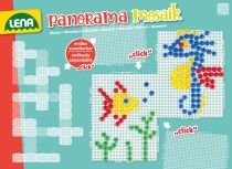 Dřevěné hračky Lena Mozaika panorama XL transparentní