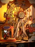Dřevěné hračky RoboTime 3D Dřevěné puzzle Karneval při západu slunce