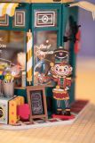 Dřevěné hračky RoboTime 3D miniatura domečku Cukrárna