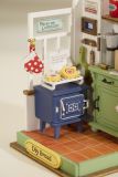 Dřevěné hračky RoboTime miniatura domečku Odpolední pečení