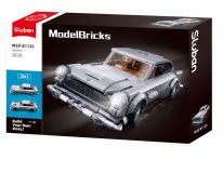 Dřevěné hračky Sluban Model Bricks M38-B1125 Auto tajného agenta