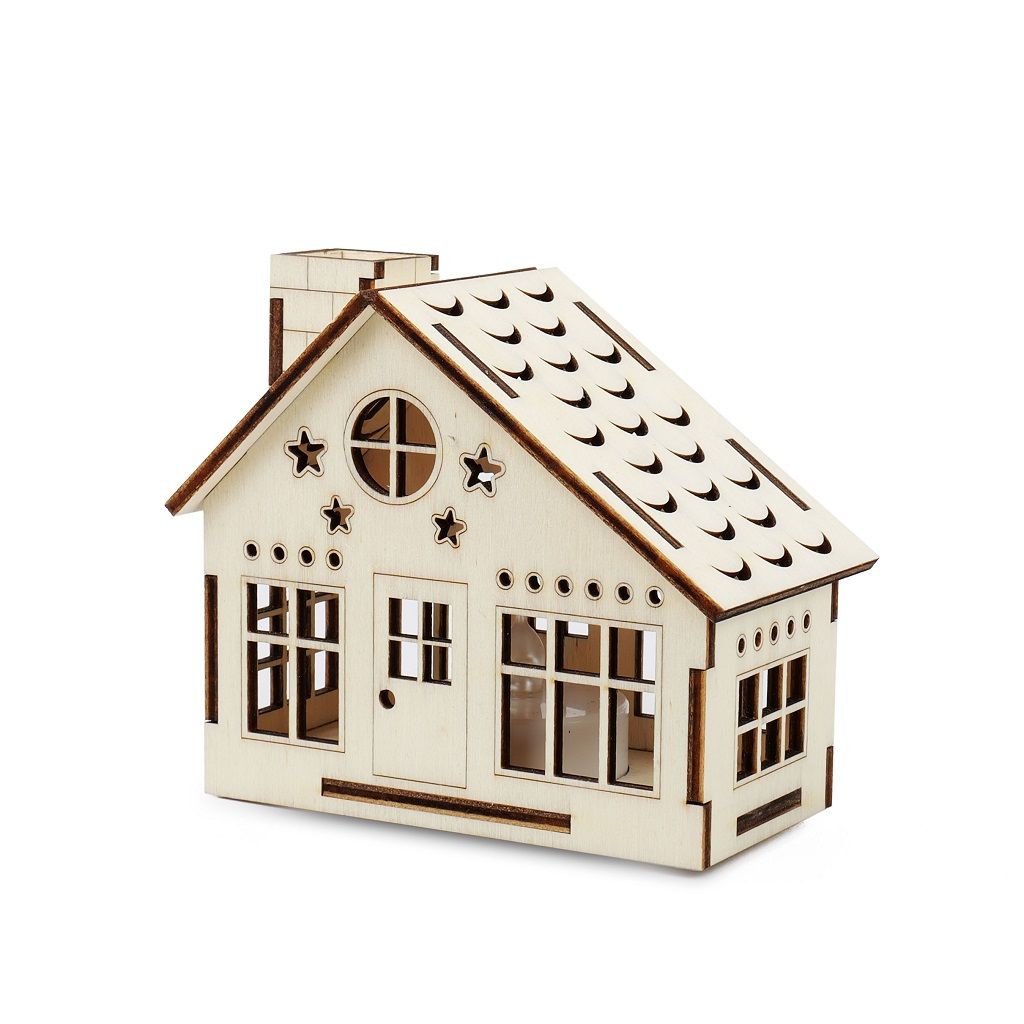 Dřevěné hračky Kúzlo dreva Velký domeček Chalupa