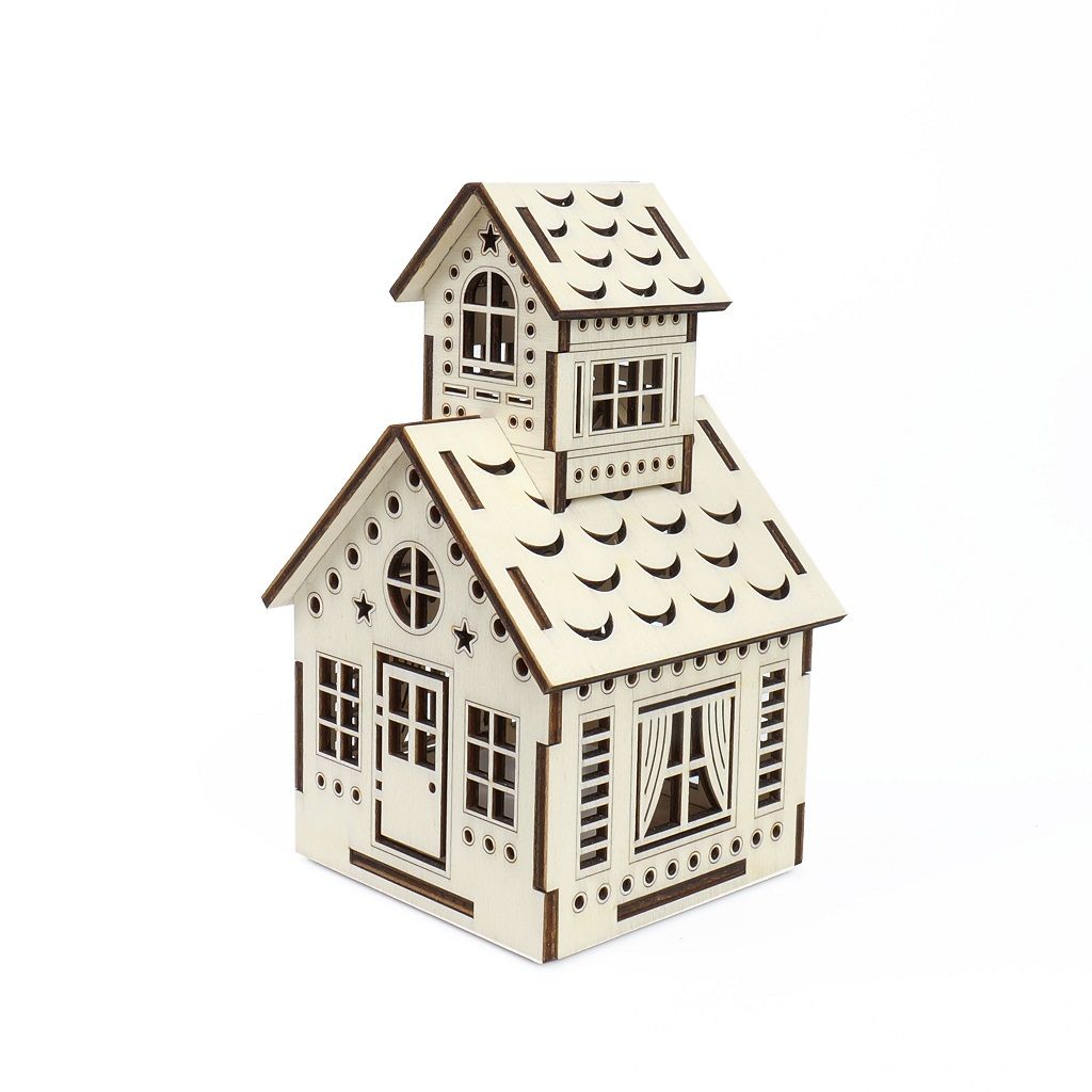 Dřevěné hračky Kúzlo dreva Velký domeček Zvonice