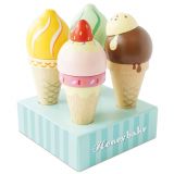 Dřevěné hračky Le Toy Van Sladké zmrzliny