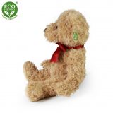 Dřevěné hračky Rappa Plyšový medvěd retro sedící 28 cm ECO-FRIENDLY