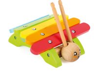 Dřevěné hračky small foot Dětský xylofon šnek