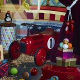 Dřevěné hračky Vilac Vintage odrážedlo červené