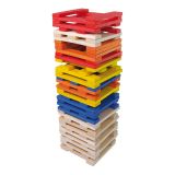 Dřevěné hračky Vilac Stavebnice Batibloc color 100