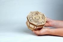 Dřevěné hračky EscapeWelt 3D dřevěná skládačka Secret Box