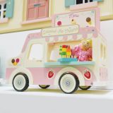 Dřevěné hračky Le Toy Van Zmrzlinový vůz - poškozený obal