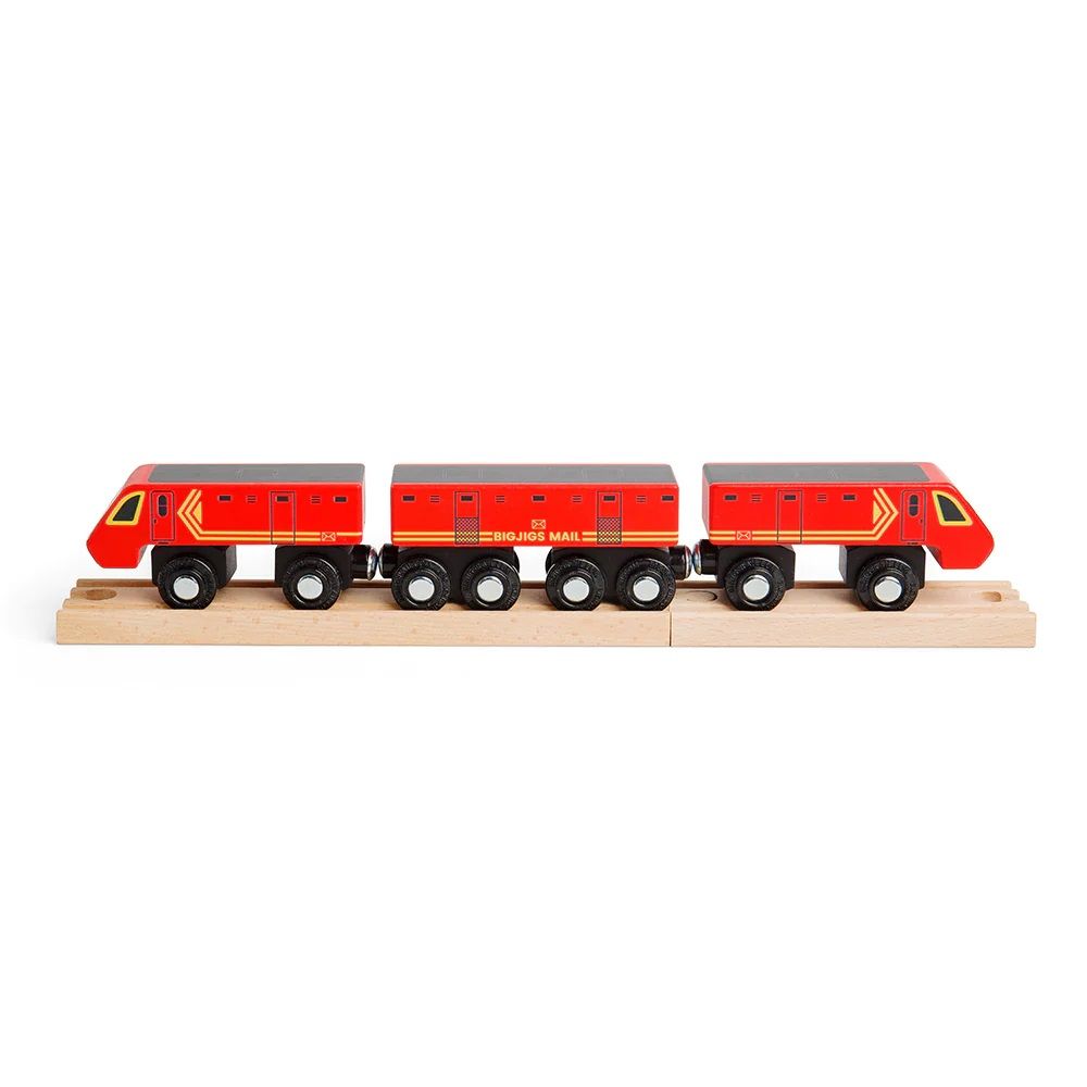 Dřevěné hračky Bigjigs Rail Poštovní vlak