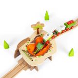 Dřevěné hračky Bigjigs Rail Tunel lávová jáma