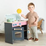Dřevěné hračky Bigjigs Toys Dětská kuchyňka ve skandinávském stylu
